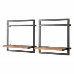 Ars manufacti Étagères murales Manchester III (5 él.) - Acacia massif / Métal - Acacia / Anthracite 17 Ars manufacti Étagères murales Manchester III (5 él.) - Acacia massif / Métal - Acacia / Anthracite -loftscape Boutique 1000213199 200527 13202900014 DETAILS P000000001000213199