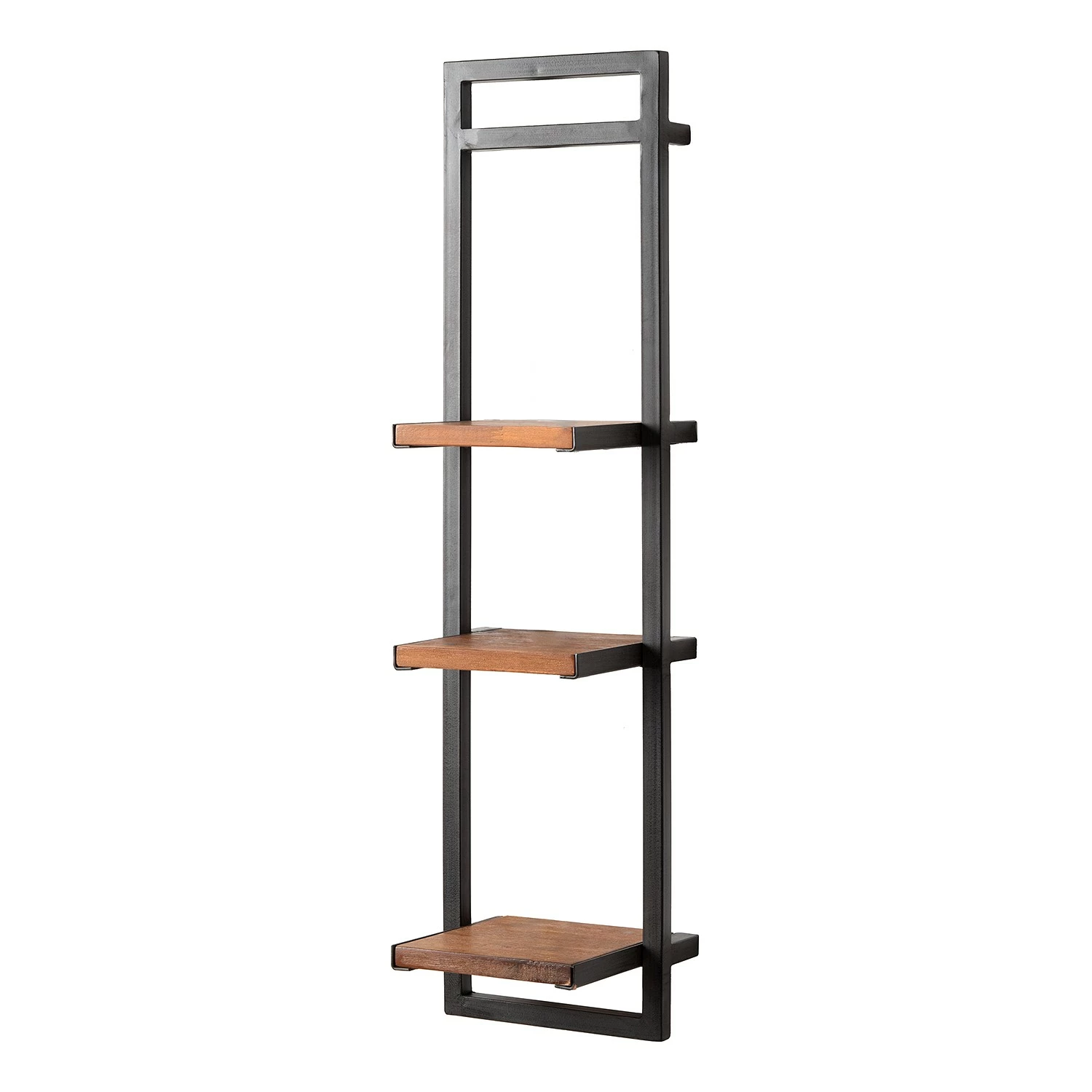Ars manufacti Étagères murales Manchester V (7 élém.) - Acacia massif / Métal - Acacia / Anthracite 9 Ars manufacti Étagères murales Manchester V (7 élém.) - Acacia massif / Métal - Acacia / Anthracite – Image 7