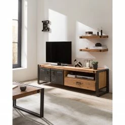 Ars manufacti Tablettes murales Manchester (lot de 2) - Acacia massif - Largeur : 90 cm 9 Ars manufacti Tablettes murales Manchester (lot de 2) - Acacia massif - Largeur : 90 cm -loftscape Boutique 1000213214 210831 13323500006 MOOD DETAILS P000000001000213214 mood