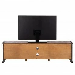 Ars manufacti Meubles TV Manchester III (3 éléments) - Acacia massif / Métal - Acacia / Anthracite -loftscape Boutique 1000213222 200831 09510400055 DETAILS P000000001000213222