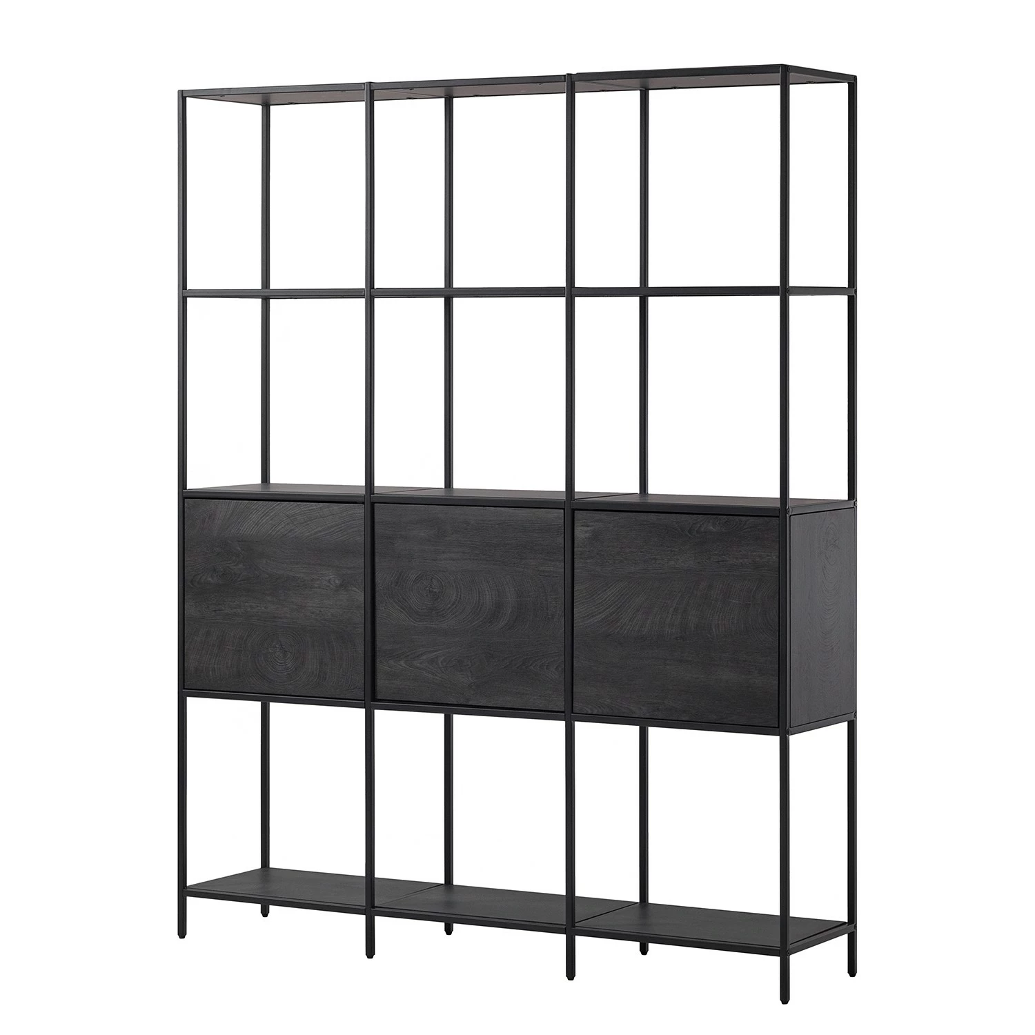 Fredriks Étagère Meon III - Chêne gris - Largeur : 150 cm 3 Fredriks Étagère Meon III - Chêne gris - Largeur : 150 cm