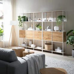 Fredriks Étagère Meon III - Imitation chêne - Largeur : 101 cm -loftscape Boutique 1000213233 201124 10310700016 MOOD DETAILS P000000001000213233 mood