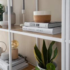 Fredriks Étagère Meon III - Imitation chêne - Largeur : 101 cm -loftscape Boutique 1000213233 201124 10312500024 DETAILS P000000001000213233