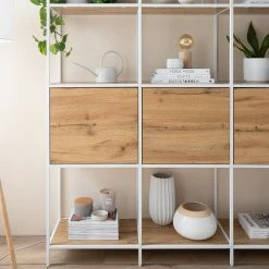 Fredriks Étagère Meon III - Imitation chêne - Largeur : 101 cm -loftscape Boutique 1000213233 201124 10312900026 DETAILS P000000001000213233