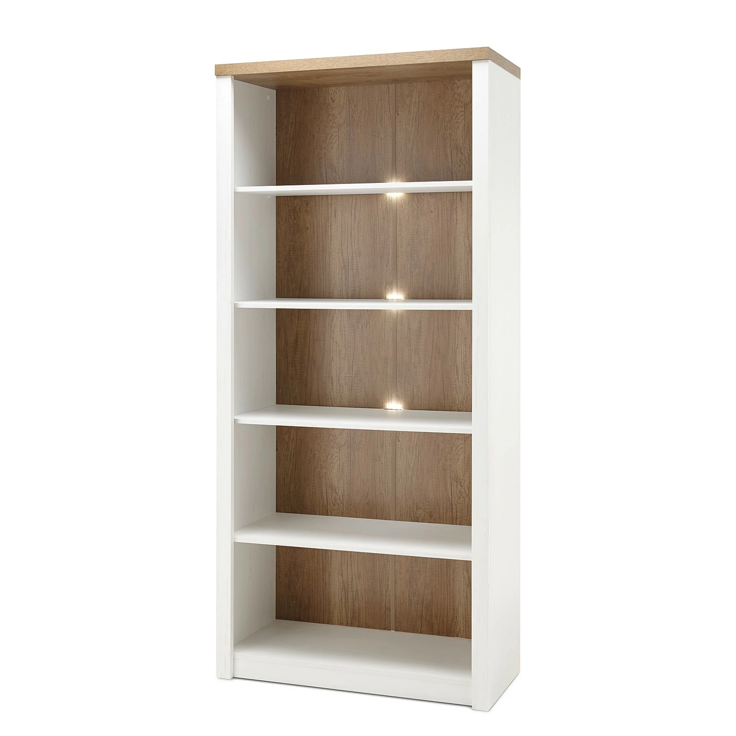 Norrwood Étagère Proville I - Imitation chêne blanc / Imitation chêne 3 Norrwood Étagère Proville I - Imitation chêne blanc / Imitation chêne