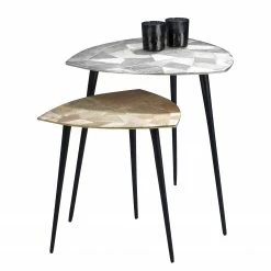 Loftscape Table basse Duvall - métal - Argenté -loftscape Boutique 1000213918 200515 12283800011 DETAILS P000000001000213918