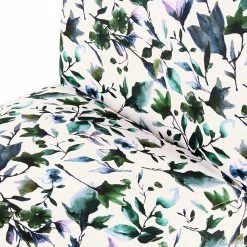 Kayoom Chaises capitonnées Indira II - Tissu / Hêtre massif - Noir / Vert et blanc -loftscape Boutique 1000214193 200529 06041400119 DETAILS P000000001000214193