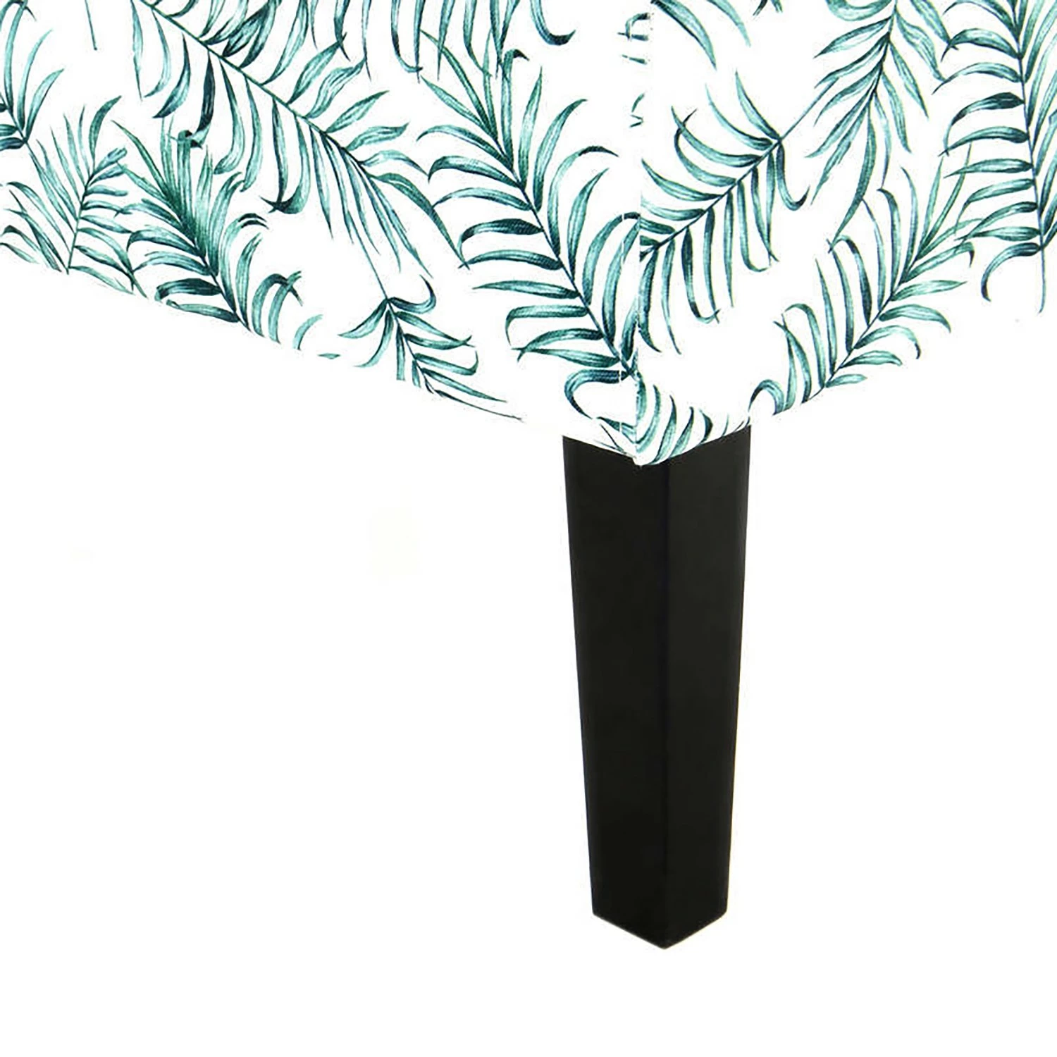 Kayoom Chaises capitonnées Indira V - Tissu / Hêtre massif - Noir / Vert et blanc 8 Kayoom Chaises capitonnées Indira V - Tissu / Hêtre massif - Noir / Vert et blanc – Image 6