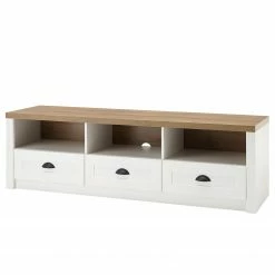 Norrwood Meubles TV muraux Proville III (4 élém.) - Imitation chêne blanc / Imitation chêne -loftscape Boutique 1000214305 200527 07003400108 DETAILS P000000001000214305