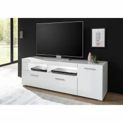 Loftscape Ensemble meubles TV Cely II (4 éléments) - Blanc brillant / Blanc mat -loftscape Boutique 1000214313 200527 07020000168 MOOD DETAILS P000000001000214313 mood