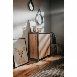 Red Living Buffet Denville I - Imitation chêne artisan / Anthracite 13 Red Living Buffet Denville I - Imitation chêne artisan / Anthracite -loftscape Boutique 1000214486 200608 14145800005 MOOD DETAILS P000000001000214486 mood