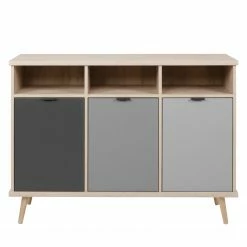 Mørteens Buffet Elysian - Gris / Imitation chêne -loftscape Boutique 1000214503 200608 14174000126 DETAILS P000000001000214503