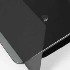 Red Living Table basse Monson - Verre / Métal - Gris / Noir -loftscape Boutique 1000215309 200612 09125900079 DETAILS P000000001000215309