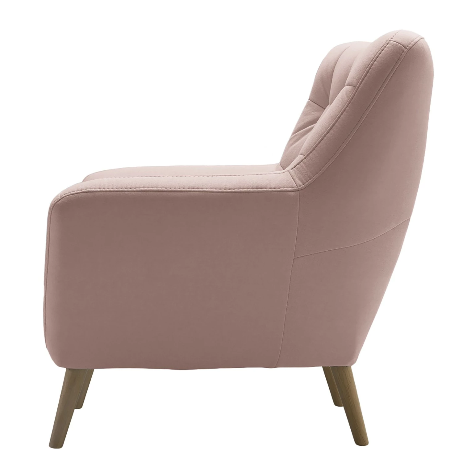 Fredriks Fauteuil Sawston I - Velours - Mauve 6 Fredriks Fauteuil Sawston I - Velours - Mauve – Image 4
