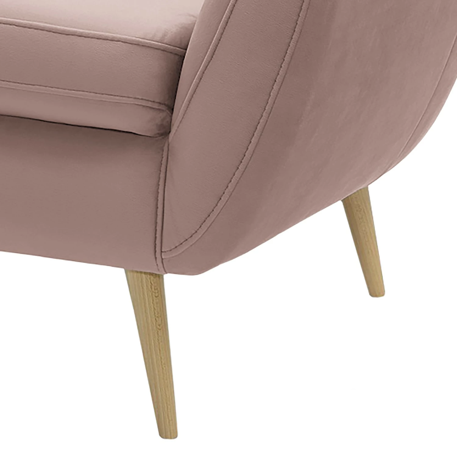 Fredriks Fauteuil Sawston I - Velours - Mauve 9 Fredriks Fauteuil Sawston I - Velours - Mauve – Image 7