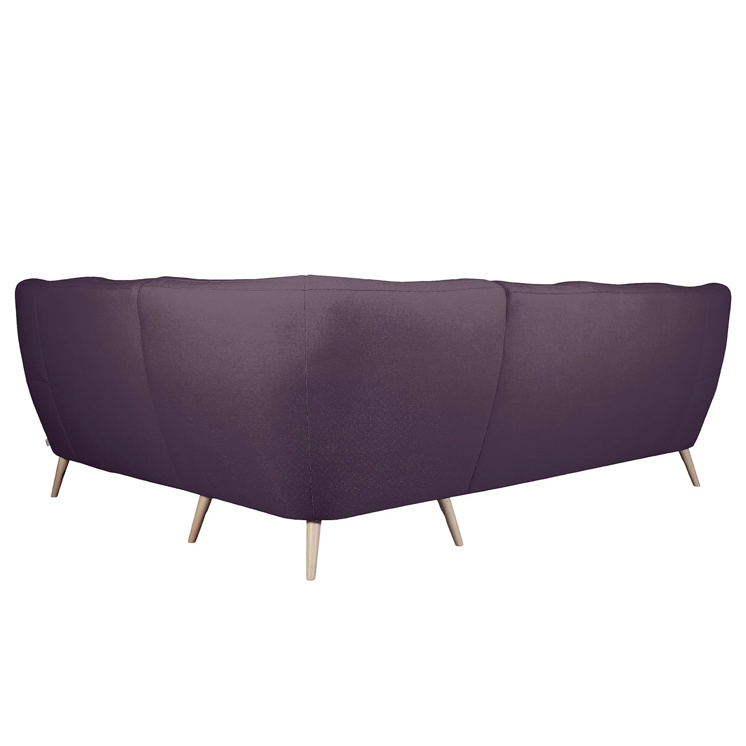 Fredriks Canapé panoramique Sawston II - Microfibre - Bleu marine - Alignement à droite 6 Fredriks Canapé panoramique Sawston II - Microfibre - Bleu marine - Alignement à droite – Image 4