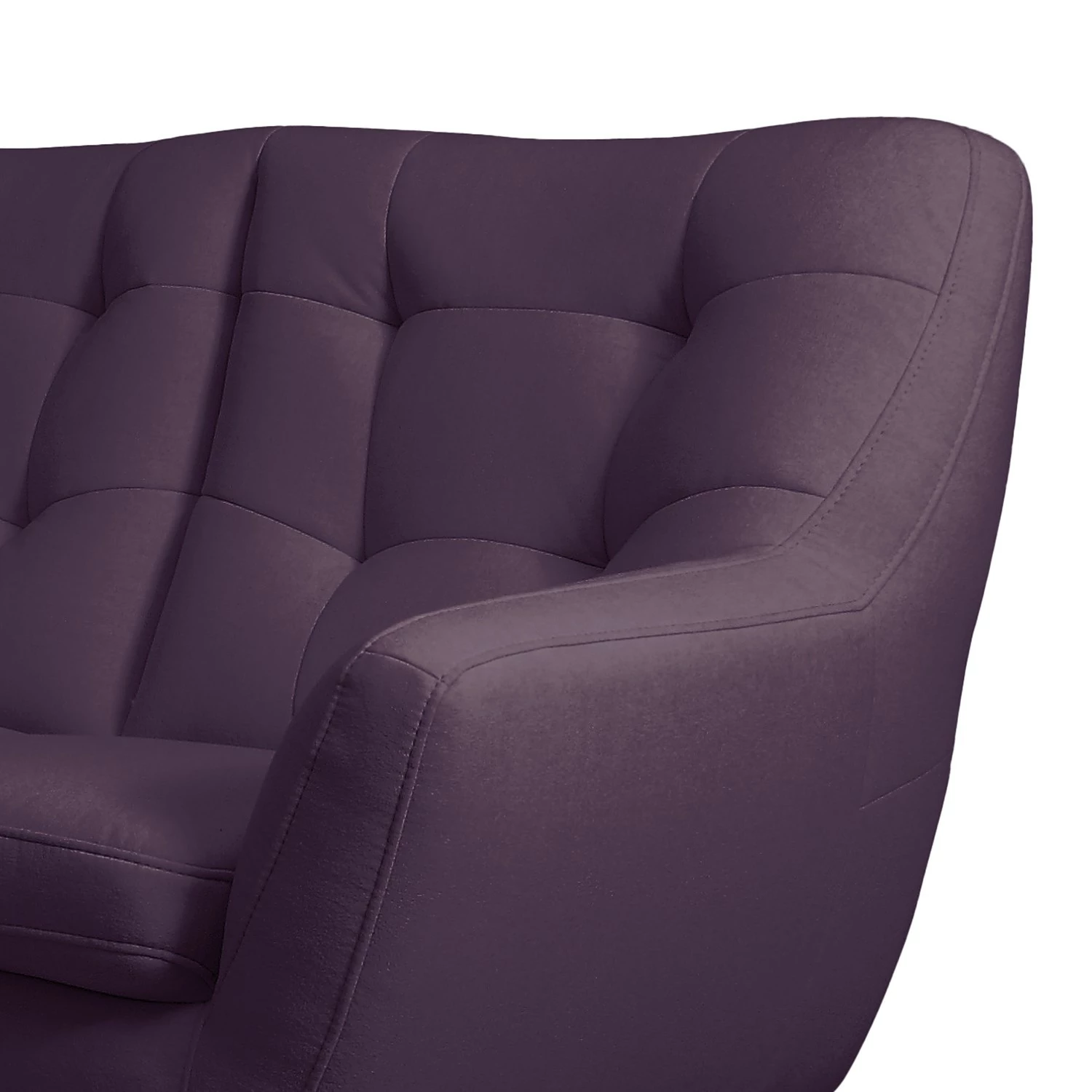 Fredriks Canapé panoramique Sawston II - Microfibre - Bleu marine - Alignement à droite 7 Fredriks Canapé panoramique Sawston II - Microfibre - Bleu marine - Alignement à droite – Image 5