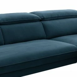 Fredriks Canapé d’angle Silt - Velours - Bleu foncé - Méridienne courte à droite (vue de face) -loftscape Boutique 1000215467 201209 18165800655 DETAILS P000000001000215467