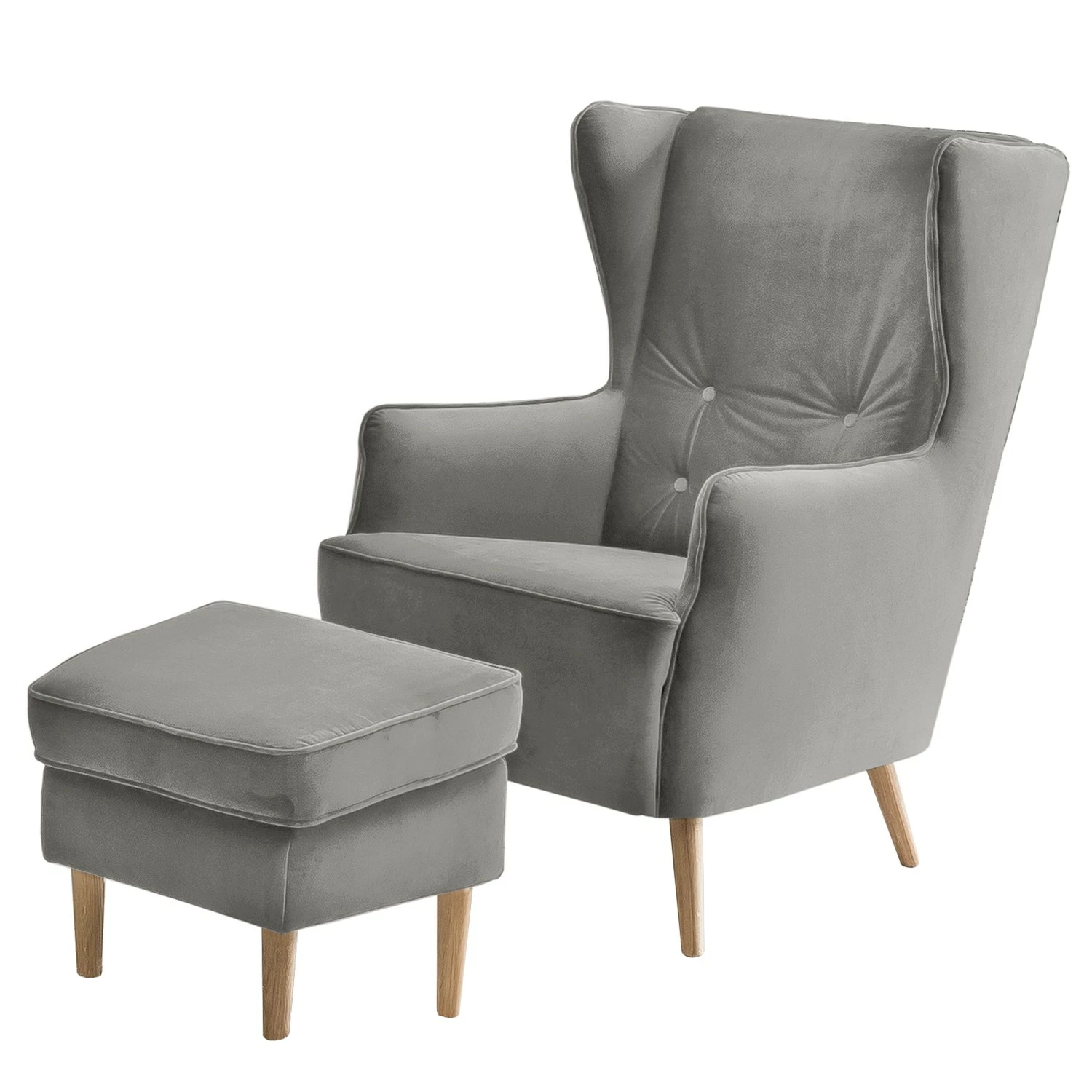 Fredriks Fauteuil Bonham I - Gris 3 Fredriks Fauteuil Bonham I - Gris