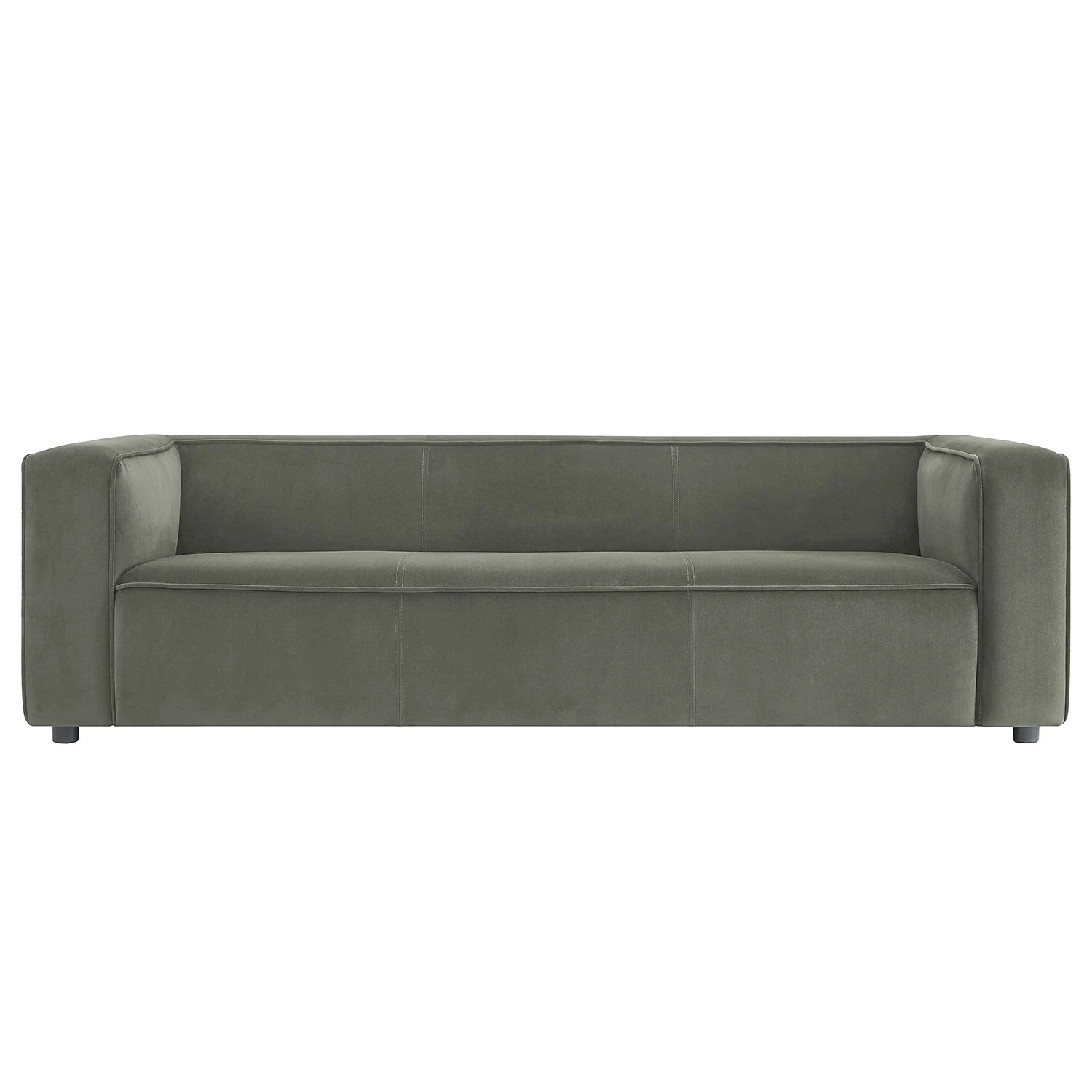 Fredriks Canapé Berlou II (3 places) - microfibre - Gris 6 Fredriks Canapé Berlou II (3 places) - microfibre - Gris – Image 4