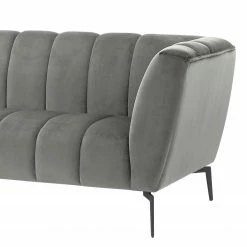 Mørteens Canapé d’angle Jamsa - Velours - Gris - Méridienne longue à gauche (vue de face) -loftscape Boutique 1000216281 210107 16323400782 DETAILS P000000001000216281