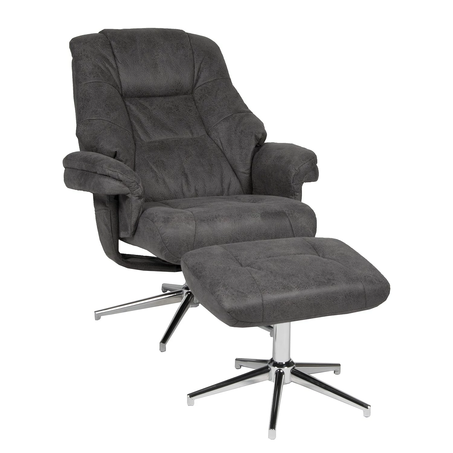 Duo Collection Fauteuil relax Burnaby - Tissu 4 Duo Collection Fauteuil relax Burnaby - Tissu – Image 2