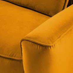 Studio Copenhagen Canapé modulable Buckley I (2/3 places) - Velours Shyla: Orange jaune - Accoudoir monté à droite (vu de face) -loftscape Boutique 1000216862 201119 12200000075 DETAILS P000000001000216862
