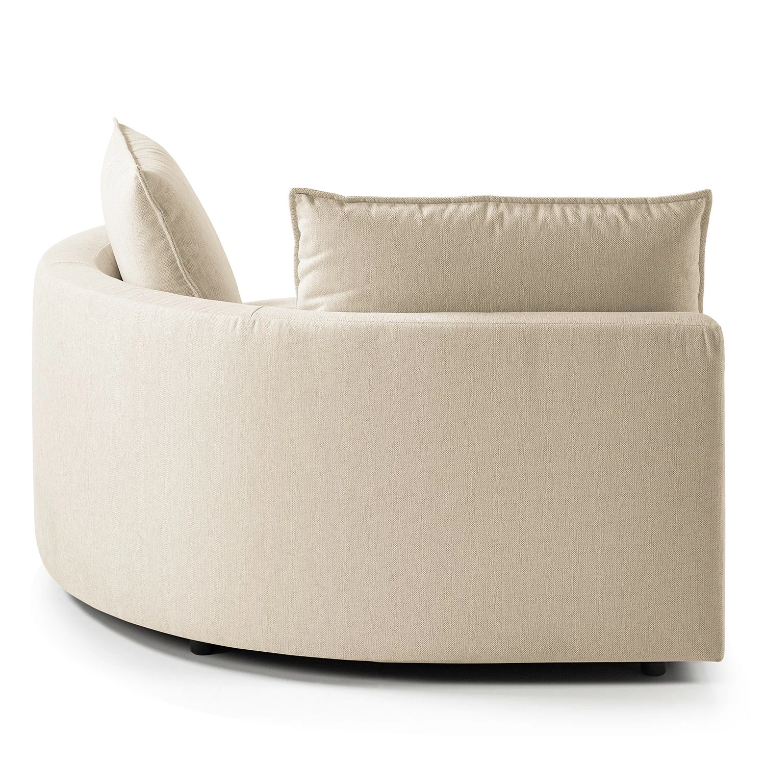 Studio Copenhagen Méridienne Buckley I - Tissu Saia: Beige - 126 x 154 cm - Alignement à droite 6 Studio Copenhagen Méridienne Buckley I - Tissu Saia: Beige - 126 x 154 cm - Alignement à droite – Image 4