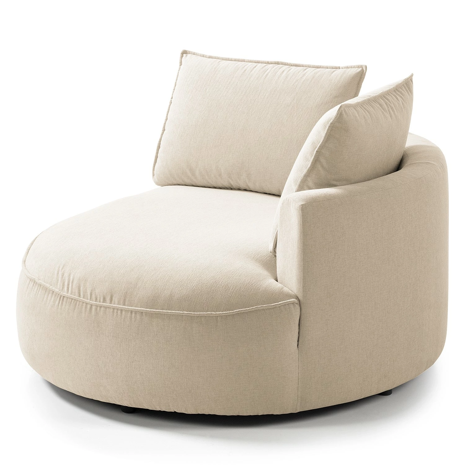 Studio Copenhagen Méridienne Buckley I - Tissu Saia: Beige - 126 x 154 cm - Alignement à droite 8 Studio Copenhagen Méridienne Buckley I - Tissu Saia: Beige - 126 x 154 cm - Alignement à droite – Image 6