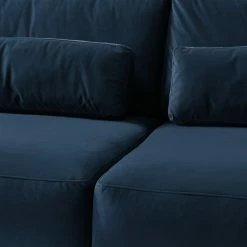 Studio Copenhagen Canapé Willows (3 places) - Velours Shyla: Bleu foncé -loftscape Boutique 1000216938 201203 16433600155 DETAILS P000000001000216938