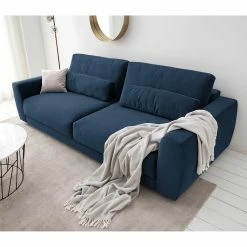 Studio Copenhagen Canapé Willows (3 places) - Velours Shyla: Bleu foncé -loftscape Boutique 1000216938 210119 16173300046 MOOD DETAILS P000000001000216938 mood