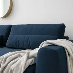 Studio Copenhagen Canapé Willows (3 places) - Velours Shyla: Bleu foncé -loftscape Boutique 1000216938 210119 16173400048 DETAILS P000000001000216938