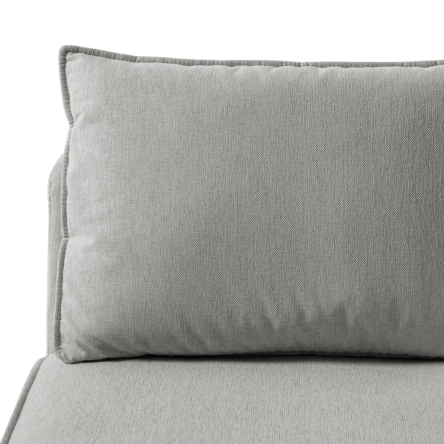 Studio Copenhagen Méridienne Buckley II - Tissu Saia: Gris clair - Accoudoir monté à droite (vu de face) 9 Studio Copenhagen Méridienne Buckley II - Tissu Saia: Gris clair - Accoudoir monté à droite (vu de face) – Image 7