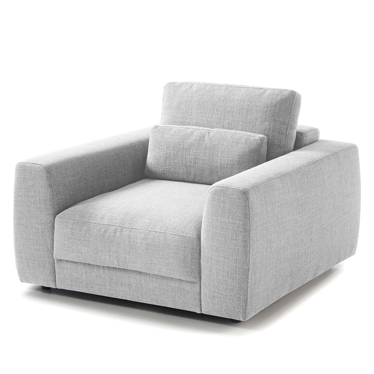 Studio Copenhagen Fauteuil Willows - Tissu Amila: Gris clair 3 Studio Copenhagen Fauteuil Willows - Tissu Amila: Gris clair