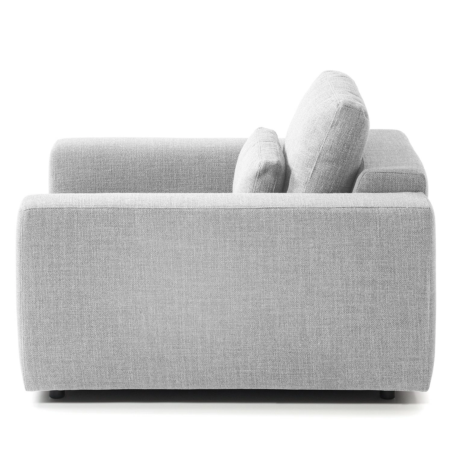 Studio Copenhagen Fauteuil Willows - Tissu Amila: Gris clair 7 Studio Copenhagen Fauteuil Willows - Tissu Amila: Gris clair – Image 5