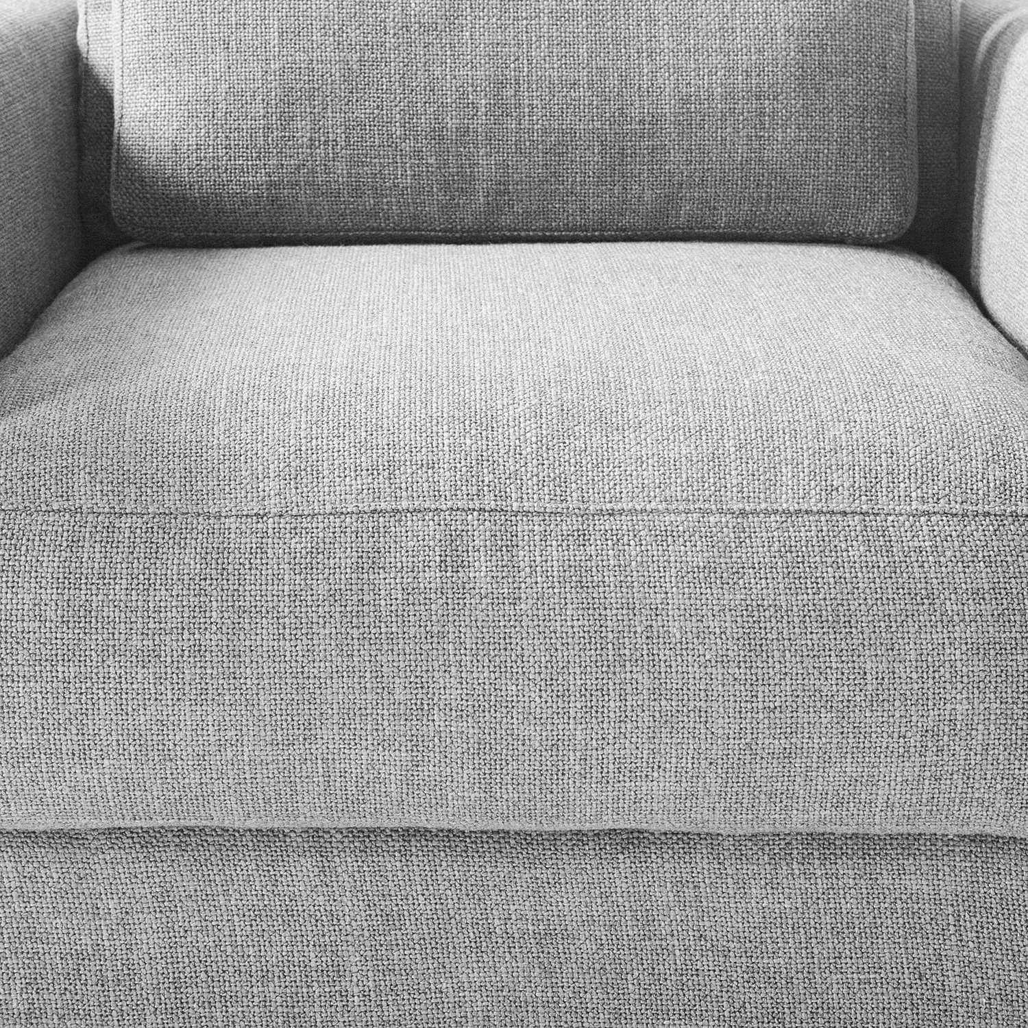 Studio Copenhagen Fauteuil Willows - Tissu Amila: Gris clair 13 Studio Copenhagen Fauteuil Willows - Tissu Amila: Gris clair – Image 11