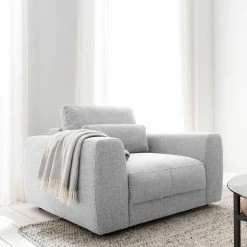 Studio Copenhagen Fauteuil Willows - Tissu Amila: Gris clair 18 Studio Copenhagen Fauteuil Willows - Tissu Amila: Gris clair -loftscape Boutique 1000217165 210119 16174400223 MOOD DETAILS P000000001000217165 mood