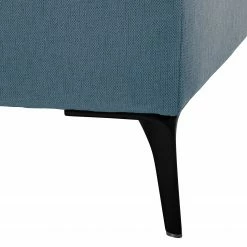 Studio Copenhagen Repose-pieds capitonné Berrie - Tissu Saia: Bleu jean -loftscape Boutique 1000217246 201210 09502300337 DETAILS P000000001000217246