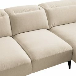 Studio Copenhagen Canapé d’angle Berrie I - Tissu Saia: Beige - Largeur : 266 cm - Méridienne courte à droite (vue de face) 45 Studio Copenhagen Canapé d’angle Berrie I - Tissu Saia: Beige - Largeur : 266 cm - Méridienne courte à droite (vue de face) -loftscape Boutique 1000217440 201222 13342000037 DETAILS P000000001000217440