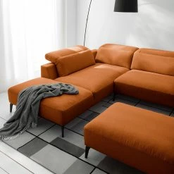 Studio Copenhagen Canapé d’angle Berrie II - Tissu Saia: Rouille - Largeur : 325 cm - Méridienne longue à gauche (vue de face) 36 Studio Copenhagen Canapé d’angle Berrie II - Tissu Saia: Rouille - Largeur : 325 cm - Méridienne longue à gauche (vue de face) -loftscape Boutique 1000217504 210215 12145600056 DETAILS P000000001000217504