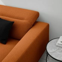 Studio Copenhagen Canapé d’angle Berrie II - Tissu Saia: Rouille - Largeur : 325 cm - Méridienne longue à gauche (vue de face) 41 Studio Copenhagen Canapé d’angle Berrie II - Tissu Saia: Rouille - Largeur : 325 cm - Méridienne longue à gauche (vue de face) -loftscape Boutique 1000217504 210215 12145600061 DETAILS P000000001000217504