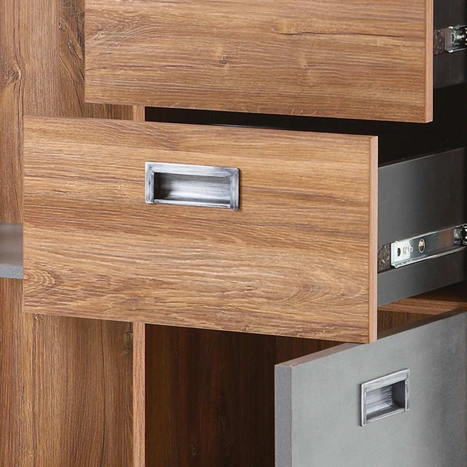 Ars manufacti Ensemble meubles TV Marton IV (4 élém.) - Imitation chêne Stirling / Anthracite 15 Ars manufacti Ensemble meubles TV Marton IV (4 élém.) - Imitation chêne Stirling / Anthracite – Image 13