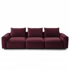 Studio Copenhagen Grand canapé Buckley I - Velours Shyla: Aubergine -loftscape Boutique 1000217675 201203 16454400168 DETAILS P000000001000217675
