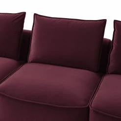 Studio Copenhagen Grand canapé Buckley I - Velours Shyla: Aubergine -loftscape Boutique 1000217675 201203 16454400171 DETAILS P000000001000217675