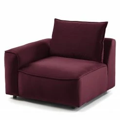 Studio Copenhagen Grand canapé Buckley I - Velours Shyla: Aubergine -loftscape Boutique 1000217675 201203 16454500178 DETAILS P000000001000217675