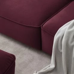 Studio Copenhagen Grand canapé Buckley I - Velours Shyla: Aubergine -loftscape Boutique 1000217675 210120 11203200067 DETAILS P000000001000217675