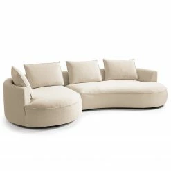 Studio Copenhagen Grand canapé Buckley II - Tissu Saia: Beige - Alignement à gauche 29 Studio Copenhagen Grand canapé Buckley II - Tissu Saia: Beige - Alignement à gauche -loftscape Boutique 1000217828 201221 11170800818 DETAILS P000000001000217828