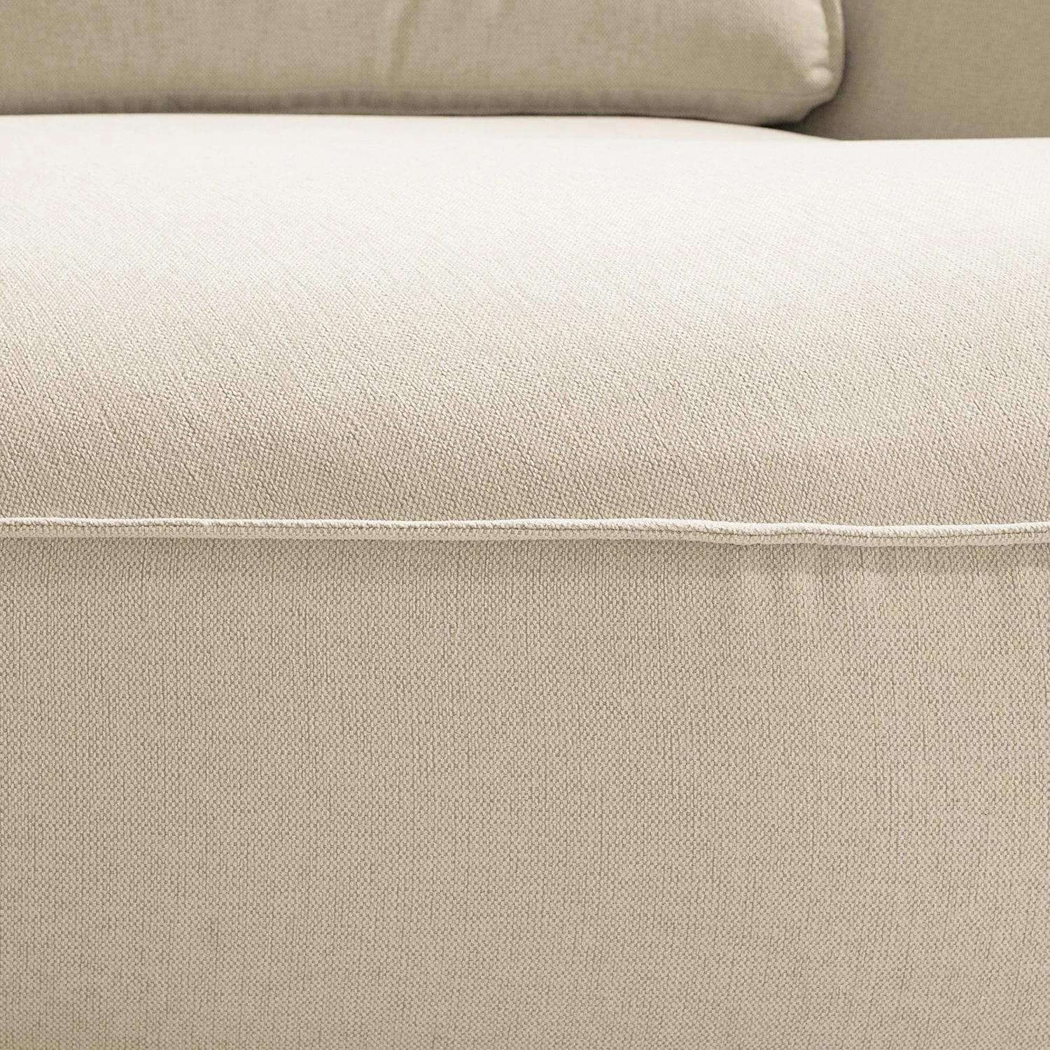 Studio Copenhagen Grand canapé Buckley II - Tissu Saia: Beige - Alignement à gauche 11 Studio Copenhagen Grand canapé Buckley II - Tissu Saia: Beige - Alignement à gauche – Image 9