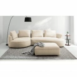 Studio Copenhagen Grand canapé Buckley II - Tissu Saia: Beige - Alignement à gauche 40 Studio Copenhagen Grand canapé Buckley II - Tissu Saia: Beige - Alignement à gauche -loftscape Boutique 1000217828 210215 12150300206 MOOD DETAILS P000000001000217828 mood