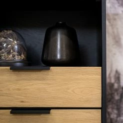 Studio Copenhagen Étagère Xavi - Placage en bois véritable / Métal - Chêne / Chêne noir 28 Studio Copenhagen Étagère Xavi - Placage en bois véritable / Métal - Chêne / Chêne noir -loftscape Boutique 1000218026 220107 12570100094 DETAILS P000000001000218026